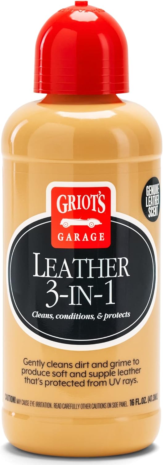 Griot’s Garage 11019 3-in-1 Leather Cleaner Review